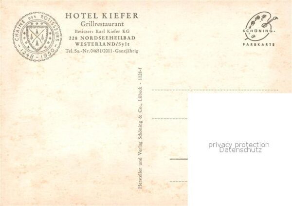 Westerland Sylt Hotel Kiefer – Bild 2
