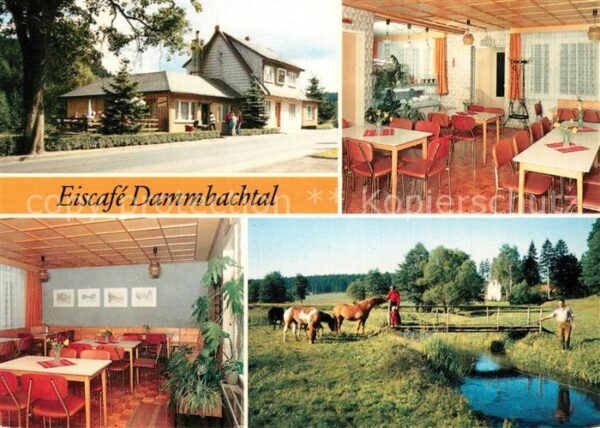 Trautenstein Harz Eiscafe Dammbachtal