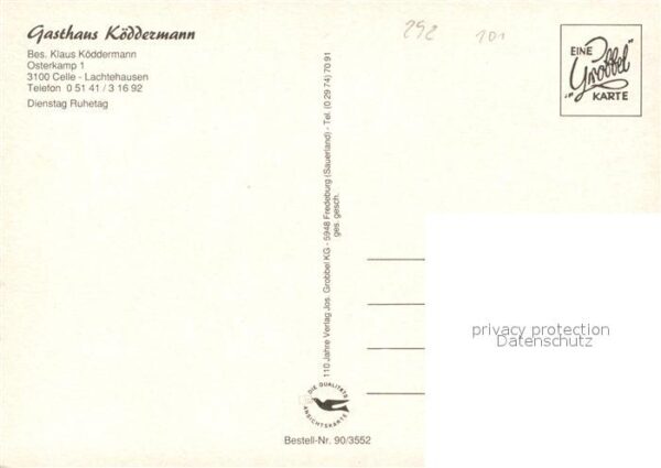 Lachtehausen Gasthaus K?ddermann – Bild 2