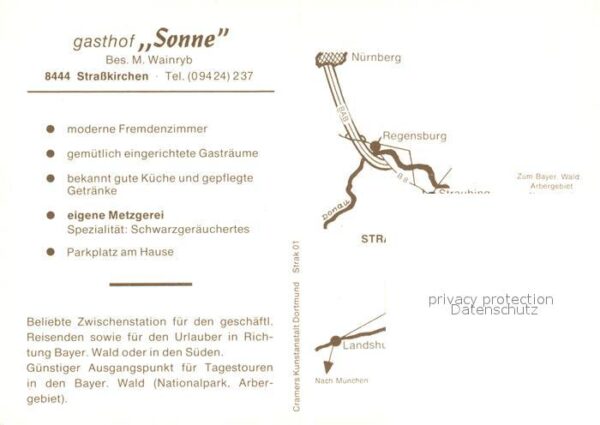 Strasskirchen Donau Gasthof Sonne – Bild 2