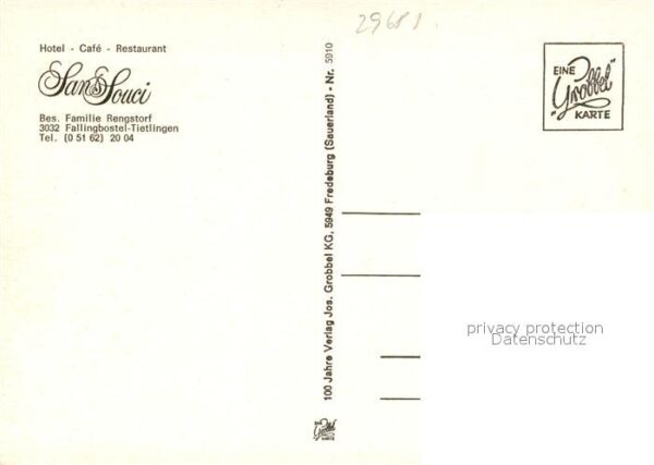 Tietlingen Hotel-Restaurant Sans Souci – Bild 2