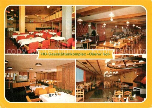 Oberhof Thueringen Gastst?ttenkomplex Oberer Hof