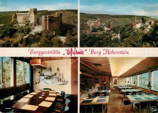 Hohenstein Untertaunus Burggastst?tte Waffenschmiede Burg Hohe