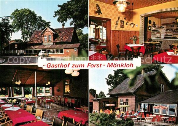 Moenkloh Gasthof zum Forst Gasträume Bar