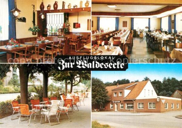 Stadtlohn-Bueren Ausflugslokal Zur Waldesecke Gasträume