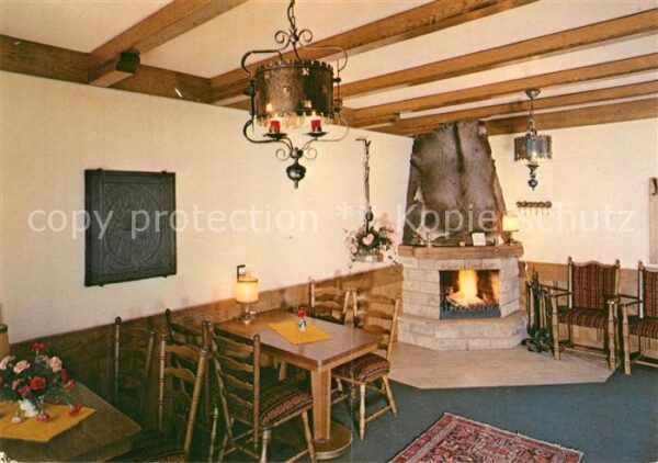 Stadtlohn-Bueren Gaststätte Ritter Kaminzimmer