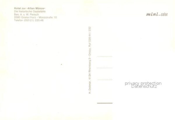 Goslar Hotel zur Alten Münze – Bild 2