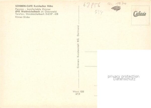 Waldmichelbach Sonnen Cafe Kreidacher Höhe – Bild 2