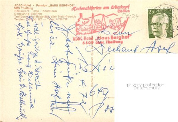 Thalfang ADAC Hotel Pension Haus Berghof – Bild 2