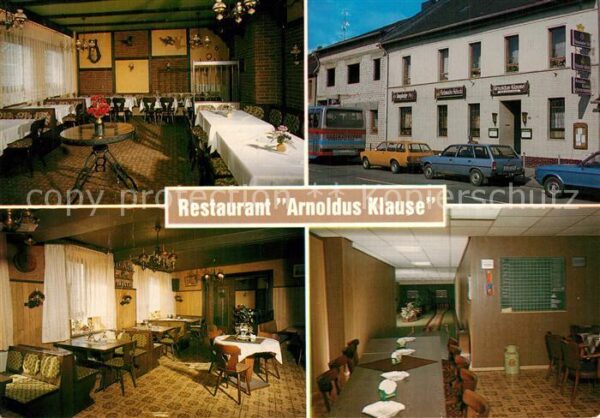 Arnoldsweiler Restaurant Arnoldus Klause Gasträume