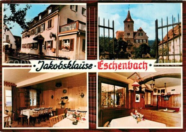Eschenbach Mittelfranken Cafe Pension Jakobsklause Gasträume