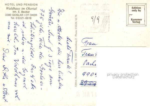 Goslar Hotel Pension Waldhaus im Okertal – Bild 2