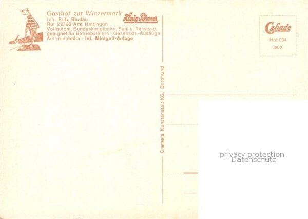 Hattingen Ruhr Gasthof zur Winzermark – Bild 2