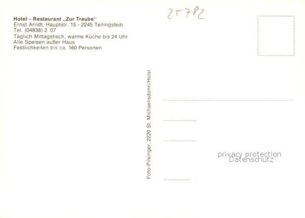 Tellingstedt Hotel Restaurant Zur Traube Gasträume – Bild 2