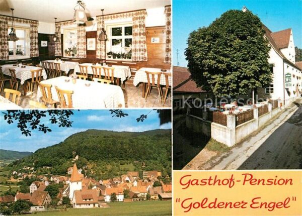 Eschenbach Mittelfranken Gasthof Pension Goldener Engel Gaststub