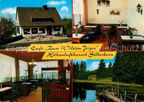 Silberborn Cafe Pension Zum Wilden Jäger Gaststube