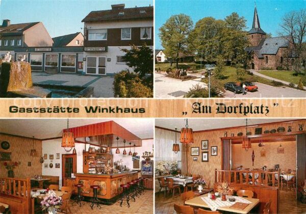 Wiblingwerde Gaststätte Winkhaus Am Dorfplatz Gastst