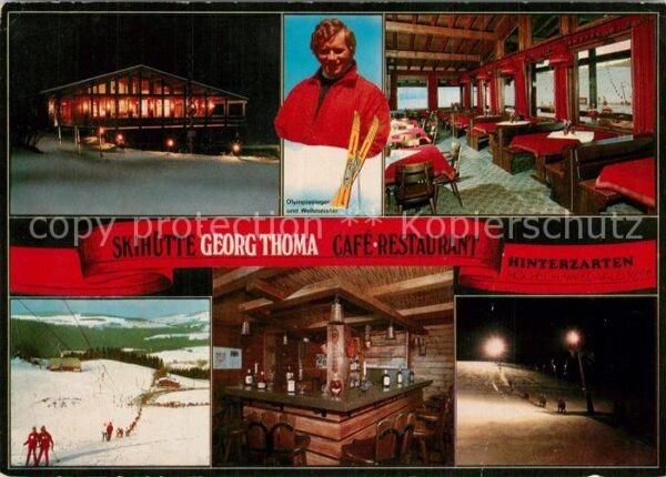 Hinterzarten Skihütte Georg Thoma Cafe Restaurant Sk