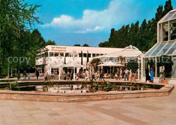 Essen Ruhr Cafe Restaurant Orangerie im Gruga Park