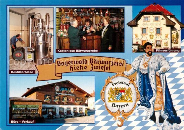 Zwiesel Niederbayern Bayerwald Bärwurzerei Hieke Destillierb