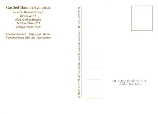 Gerhardshofen Gasthof Hammerschmiede Gasträume Zimmer – Bild 2