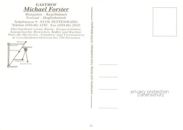 Tettenwang Altmuehl Gasthof Michael Forster Gasträume Speis – Bild 2