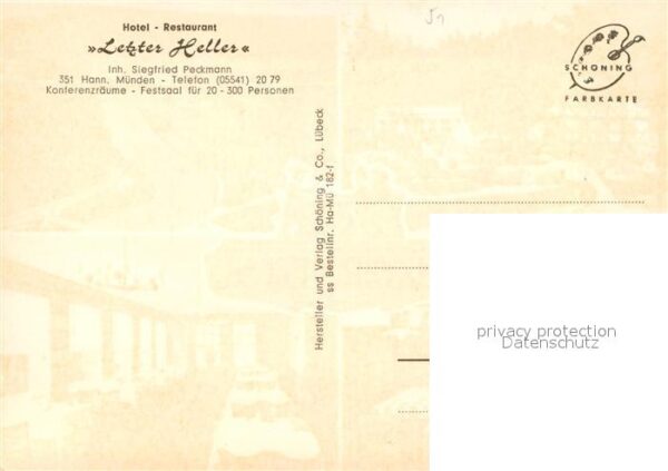 Hann. Muenden Hotel Restaurant Letzter Heller Gaststu – Bild 2