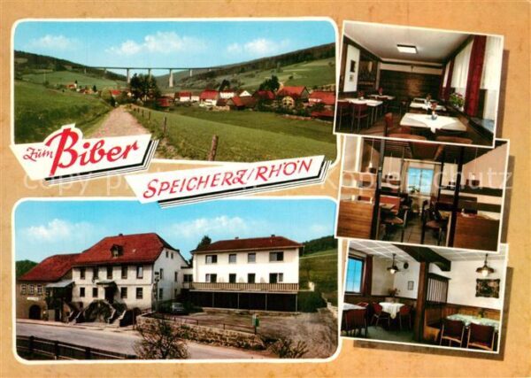 Speicherz Gasthof zum Biber Gasträuem Brücke