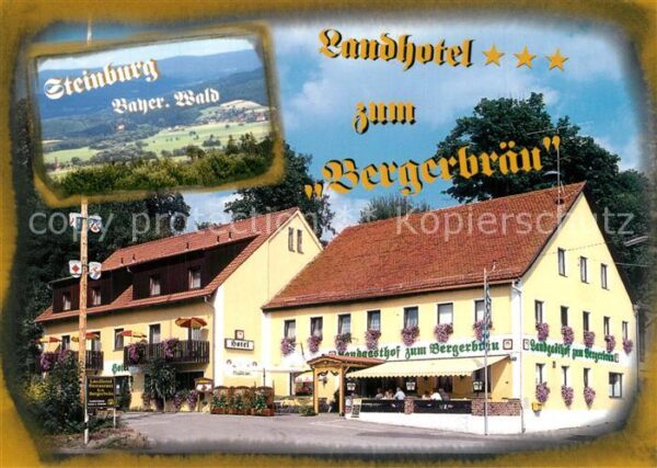 Steinburg Niederbayern Landhotel Restaurant zum Bergerbräu