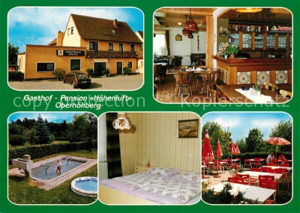 Haundorf Brombachsee Gasthof Pension Höhenluft Bar Wassertre