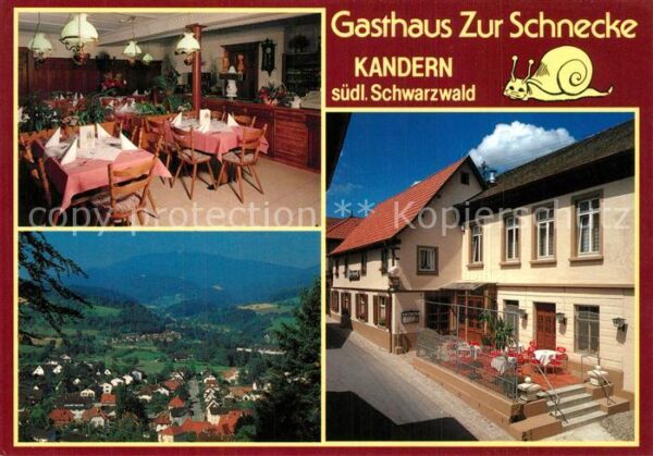 Kandern Gasthaus Zur Schnecke Gaststube Terrass