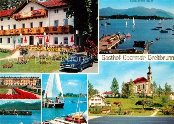 Breitbrunn Chiemsee Gasthof Pension Zur schönen Aussicht Ki