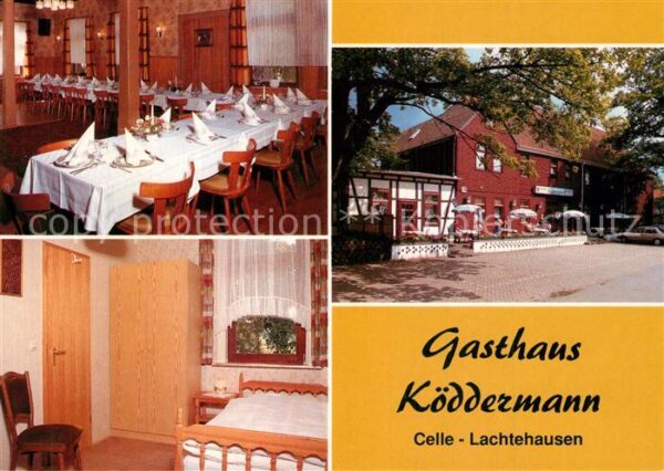Lachtehausen Gasthaus Köddermann Gaststube Zimmer
