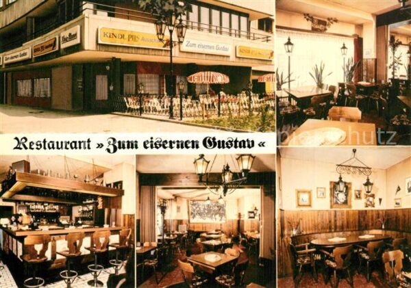 Berlin Restaurant Zum eisernen Gustav Bar Gast