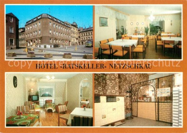 Netzschkau Frühstücksraum Fernsehraum Rezeption