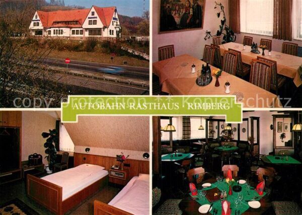 Rimberg Bad Hersfeld Autobahn Rasthaus Rimberg Gasträume Zim
