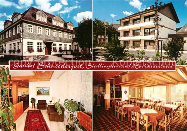 Siedlinghausen Gasthof Schniederjost Gasträume