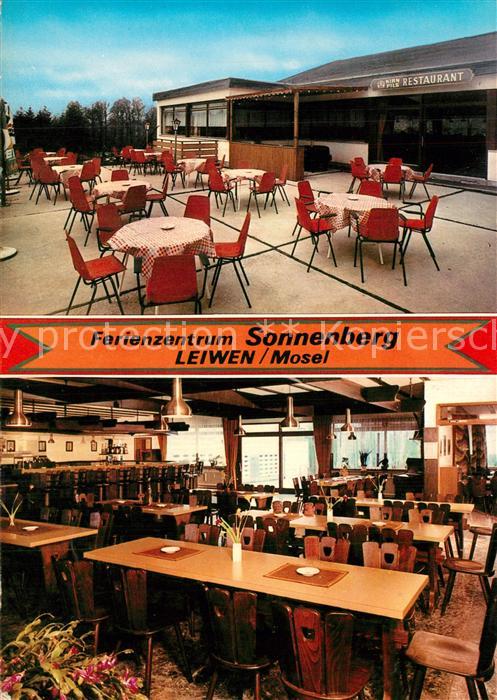Leiwen Mosel Ferienzentrum Sonnenberg Terrasse Gastr