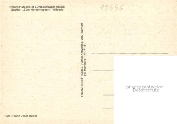 Wilsede Lueneburger Heide Gasthof Zum Heidemuseum – Bild 2
