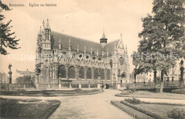Bruxelles Bruessel Eglise du Sablon