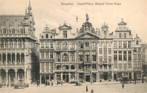Bruxelles Bruessel Grande Place Maison Victor Hugo