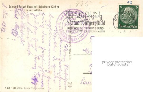 Nebelhorn Edmund Probst Haus Allgäuer Alpen – Bild 2