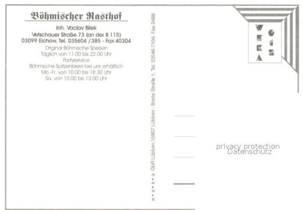 Eichow Böhmischer Rasthof Restaurant Grill – Bild 2