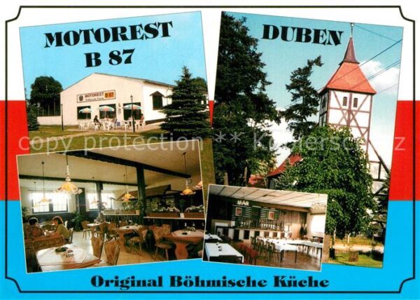 Duben Motorest Böhmisches Restaurant Kirche
