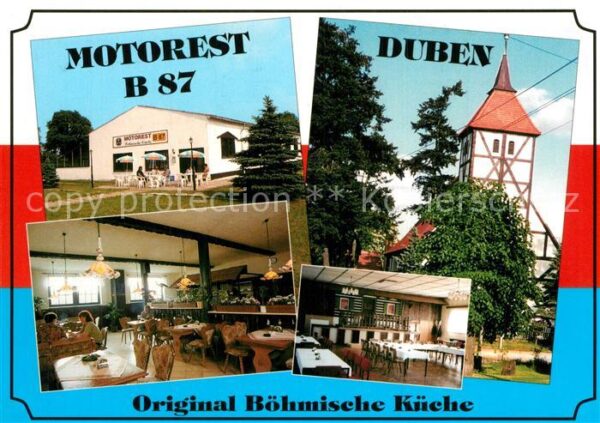 Duben Motorest Böhmisches Restaurant Kirche