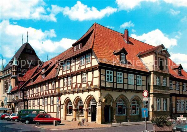 Celle Niedersachsen Alte Apotheke und Museum Fachwerkhäuser