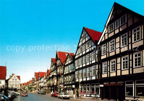 Celle Niedersachsen Stechbahn Altstadt Fachwerkhäuser