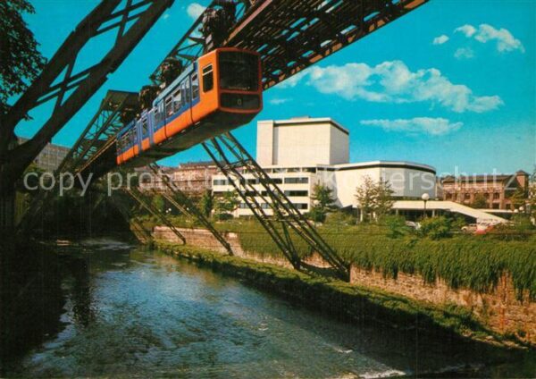 Wuppertal Schauspielhaus Schwebebahn