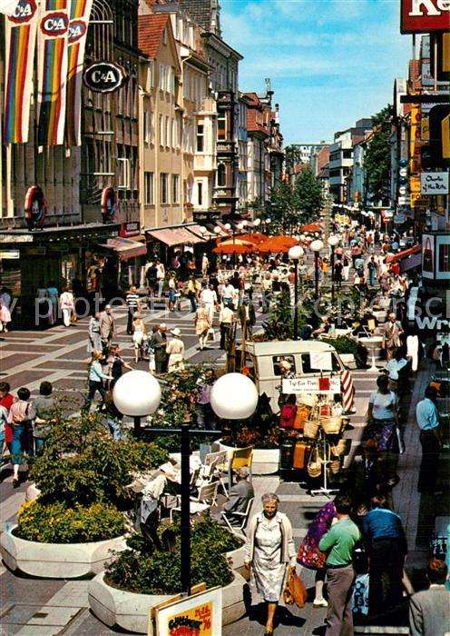 Goettingen Niedersachsen Fussgängerzone Weenderstrasse
