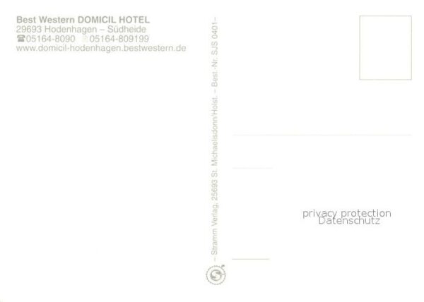 Hodenhagen Best Western Domicil Hotel Hudemühle Sü – Bild 2